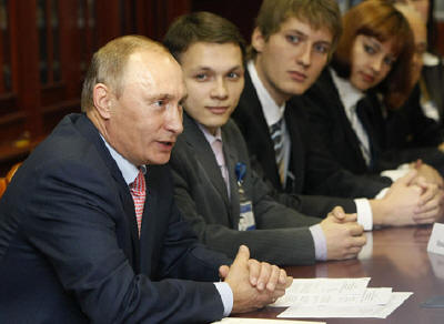 Владимир Путин провел встречу с красноярскими студентами