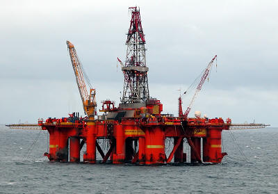 нефтяные месторождения Северного моря 